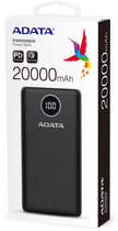 Powerbank Adata P20000QCD 20000 mAh QC/PD Black (AP20000QCD-DGT-CBK) - obraz 6