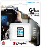 Kingston SDXC 64GB Canvas Go! Plus Class 10 UHS-I U3 V30 (SDG3/64GB) - obraz 4