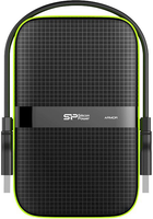 Жорсткий диск Silicon Power Armor A60 4TB SP040TBPHDA60S3K 2.5" USB 3.1 External Black - зображення 1
