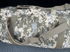 Баул військовий на 85 л, військовий баул рюкзак кольору піксель, баул військовий великий - изображение 3