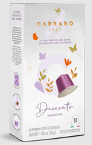 Кава в капсулах Nespresso Carraro Decerato 10 шт
