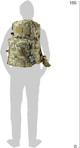 Рюкзак тактичний KOMBAT UK Medium Assault Pack Мультікам 40 л (kb-map-btp) - зображення 5