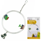 Игрушка для птиц круглые качели с колокольчиком Flamingo Cage Hanger Swing (102642)
