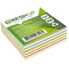Блок бумаги для заметок Fresh Up 85х85мм, 400 листов, склееный, микс цветов, FR-2212