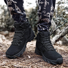 Военно-тактические водонепроницаемые кожаные ботинки BLACK р. 45 - изображение 7