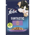 Влажный корм для кошек Felix Fantastic с ягненком в желе 85 г