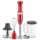 Блендер погружной KitchenAid с аксессуарами красный 5KHBV83EER