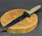 Нескладний тактичний ніж Tactic туристичний мисливський армійський ніж з чохлом (2168B) - зображення 5