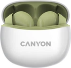 Бездротові навушники Canyon TWS-5 Green (CNS-TWS5GR)