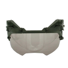 Тактические флип очки Vulpo с затемненными стеклами (Оливковый) - изображение 1