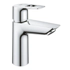 Cмеситель для умывальника однорычажный GROHE BauLoop хром латунь с донным клапаном 23886001