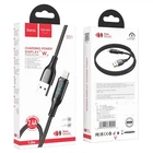 Кабель USB Hoco S51 Extreme USB - Lightning 1.2м/3.94ft зарядка до 2.4A, мощность 10ват (5V / 2A), с цифровым дисплеем Black КОД:39868