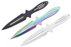 Ножі Метальні (color) 3 кольори комплект 3 в 1 - зображення 4