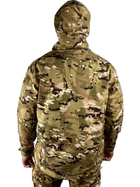 Куртка SoftShell мультикам, демісезонна тактична куртка, розмір L-XL - зображення 4
