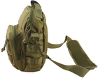 Сумка на плече Kombat Hex-Stop Explorer Shoulder Bag Койот (kb-hsesb-coy) - зображення 3