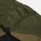 Тактичні військові рукавички UAD Atlant сенсорні повнопалі із захистом Олива L (UAD0016L) - зображення 4