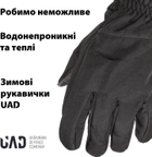 Перчатки тактические зимние UAD PERUN термо 3 слоя SoftShell сенсорные Черный XL (UAD0026XL) - изображение 8