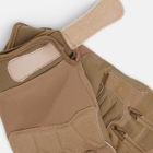 Тактические военные перчатки UAD Prometey полнопалые, сенсорные Койот M (UAD0018M) - изображение 4