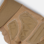 Тактические военные перчатки UAD Prometey полнопалые, сенсорные Койот M (UAD0018M) - изображение 5