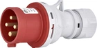 Вилка кабельна ETI IP44 32A 3P+PE 400V EV-3243 4482020 силова (переносна)