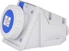 Розетка настінна ETI IP67 16A 2P+PE 230V EZH-1632 4482040 силова (стаціонарна)