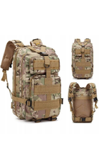 Бойовий рюкзак чоловічий сумка на плечі ранець штурмовий Оливковий 28 л надійне і зручне спорядження для бойових місій максимальна місткість і функціональність - зображення 6