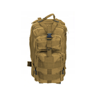 Рюкзак сумка на плечі чоловічий армійський ранець TREKKING MOUNTAINS Хакі 30 л надійне зберігання і захист вашого спорядження міцний і зручний для носіння протягом усього дня - зображення 4