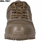 Взуття демісезонне чоловіче кросівки Mil-Tec з 3D сітки Койот 43 розмір зі штучної шкіри м'яка дихаюча підкладка повсякденні для спорту - зображення 6