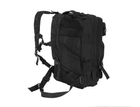 Рюкзак сумка на плечи ранец система быстрого сброса Черный 30 л 29/37/50см нейлон/полиэстр 600D водоотталкивающий двухлямковый с ручкой для переноса - изображение 3