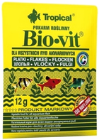 Корм Tropical Bio-vit для акваріумних риб у пластівцях 12 г (5900469744116)