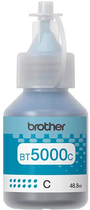 Tusz Brother 5000C 48,8 ml cyjan (BT5000C) - obraz 1