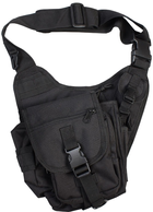 Сумка на плече Kombat Tactical Shoulder Bag 7 л Чорний (kb-tsb-blk) - зображення 1