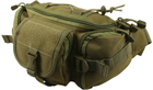Сумка на пояс Kombat Tactical Waist Bag Койот (kb-twb-coy) - изображение 2