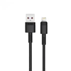 Кабель XO NB-Q166 5A fast charging usb cable Lightning Black