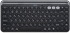Клавиатура беспроводная 2E KS250 Wireless USB/Bluetooth Black (2E-KS250WBK_UA)