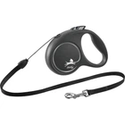 Поводок рулетка Flexi "BLACK DESIGN" S 5м до 12кг черный (TX-12251)