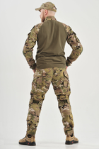 Військова тактична форма ЗСУ з регульованими наколінниками Камуфляж Мультикам 54 розмір - зображення 2