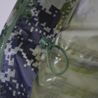 Дождевик Плащ Камуфлированный Тактический Крепкий Ткань-пропитка Minshen размер 4XL - изображение 6