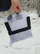 Маскхалат пончо халат клякса белый зимний тактический Белый - изображение 2