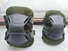 Военный защитный комплект наколенники с налокотниками Хаки - изображение 4