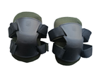 Военный защитный комплект наколенники с налокотниками Хаки - изображение 6