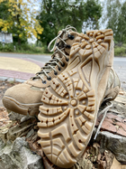 Берцы короткие облегченные, обувь для военных KROK BU01, 40 размер, хаки, 01.40 - изображение 2