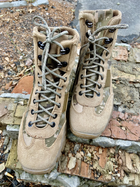 Берцы короткие облегченные, обувь для военных KROK BU01, 40 размер, хаки, 01.40 - изображение 4
