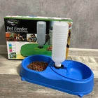 Миска пластикова для тварин з поїлкою Рet feeder