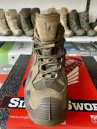Тактические ботинки Single Sword Хаки, водонепроницаемая обувь для военных. 44 - изображение 3