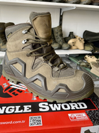 Тактичні черевики Single Sword Хаки, водонепроникне взуття для військових. 38 - зображення 5