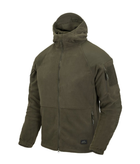 Куртка жіноча флісова Cumulus Jacket - Heavy Fleece Helikon-Tex Taiga Green XS Тактична чоловіча