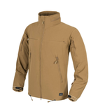 Куртка ветрозащитная Cougar QSA + HID Jacket Helikon-Tex Coyote L Тактическая мужская - изображение 1