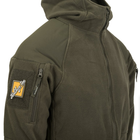 Куртка жіноча флісова Cumulus Jacket - Heavy Fleece Helikon-Tex Taiga Green XXL Тактична чоловіча - зображення 13