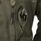 Куртка флисовая мужская Polish Infantry Jacket - Fleece Helikon-Tex Olive Green/PL Woodland S Тактическая - изображение 10